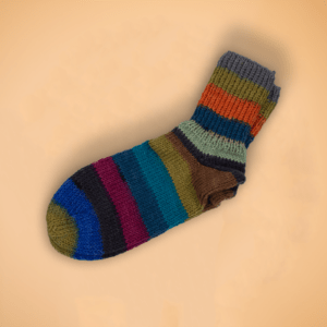 Handgemachte Socken (Bunt)