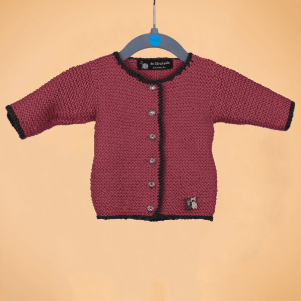 Baby Trachtenjacke Altrosa hell Größe 56/62