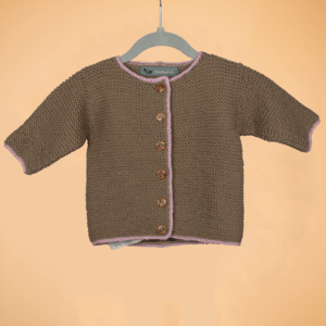 Baby Trachtenjacke Taupe Größe 74