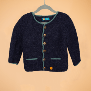 Jungen Trachtenjacke Dunkelblau Größe 98