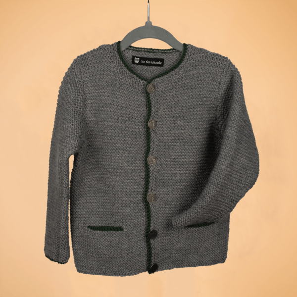 Jungen Trachtenjacke Grau Größe 104