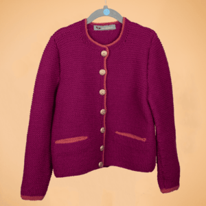 Mädchen Trachtenjacke Pink Größe 122