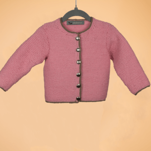 Mädchen Trachtenjacke Altrosa Größe 122